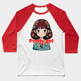 Pretty girl Baseball T-Shirt